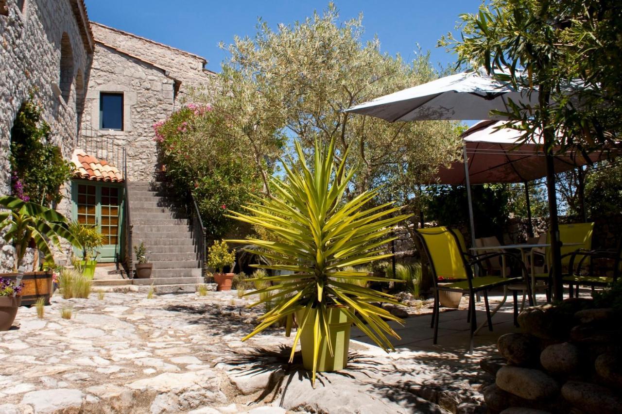 Mas Des Falaises Saint Alban Auriolles Exterior foto