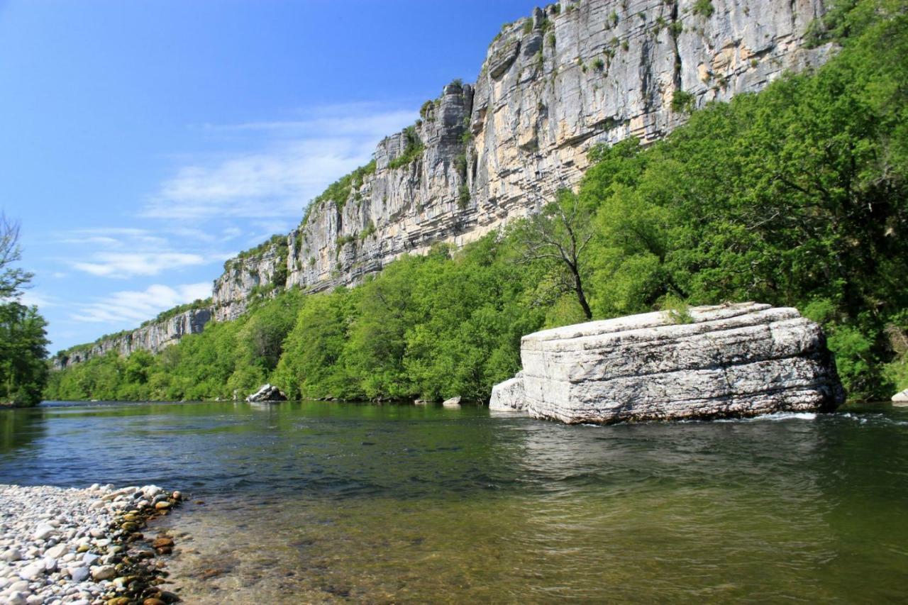 Mas Des Falaises Saint Alban Auriolles Exterior foto
