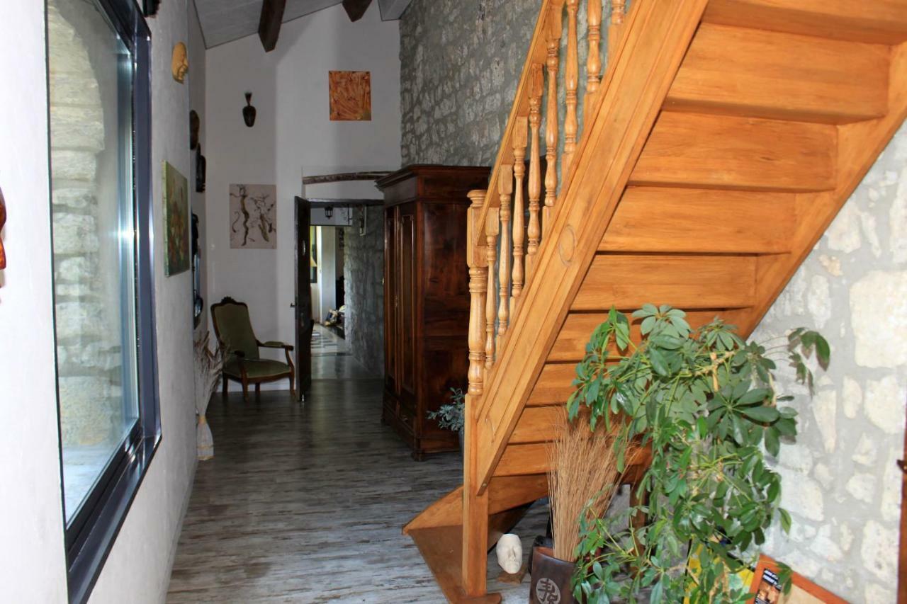 Mas Des Falaises Saint Alban Auriolles Exterior foto